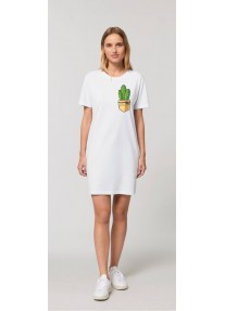 Дамска тениска рокля MadColors - Sweet Cactus II